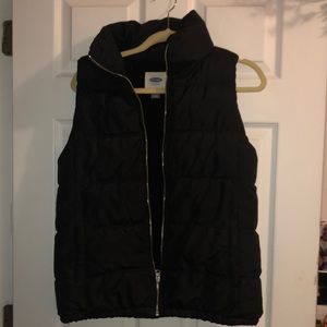 Black puffer vest.  Brand: Old Navy. Size: Medium color: Black